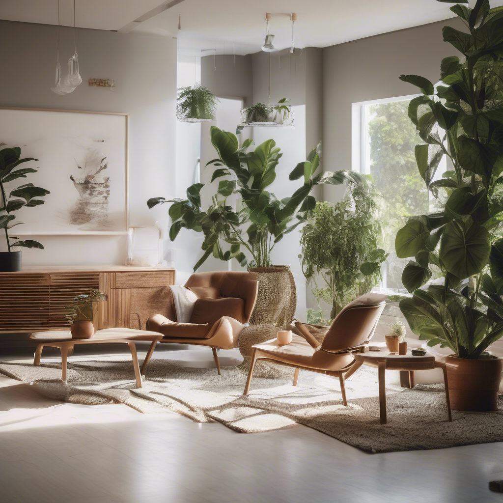 The Rise of Biophilic Design in Home Interiors - Content Illustration